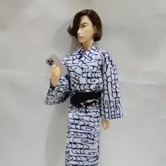 ドールサイズ浴衣　六分の一男子図鑑ナインサイズ