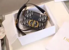 Dior ショルダーバッグ ブラック/グレー