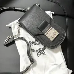 未使用 MCM エムシーエム ミニショルダーバッグ チェーン パトリシア