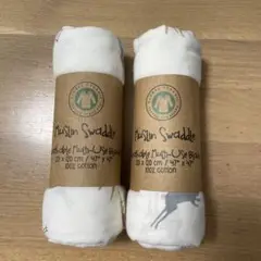 未使用　musLin swaddLe　ガーゼケット　2枚セット
