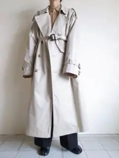 stein シュタイン over sized trench coat beige