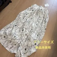VANNIEU アンティローザ　花柄ロングスカート　フリーサイズ★新品未使用
