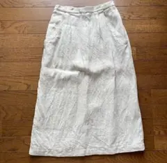 vintage linen skirt