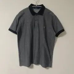 FRED PERRY グレー ポロシャツ Lサイズ　FZ1362 美品