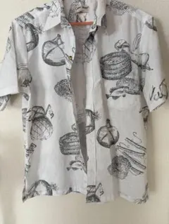 Cooke Street アロハシャツ 半袖 魚柄