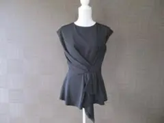 フォクシー FOXEY 黒 トップス 40 日本製 美品