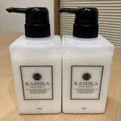 カミカ 黒髪クリームシャンプー KAMIKA 400g