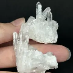 ◯天然石　水晶　クラスター　２点　394◯