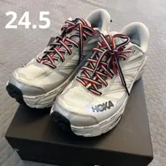 【値下げ可】ホカ オネオネ モンクレール コラボ スニーカー 24.5cm