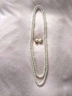真珠ネックレスとイヤリング✨美品✨