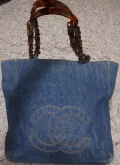 CHANEL デニム トートバック ショルダーバック
