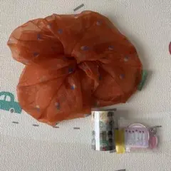 なにわ男子　ビックシュシュ　マスキングテープセット　ステッカー+キーホルダー