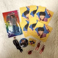 藤井流星　チビスト アクスタ セット WEST. 藤井流星 ぶらさげるヤツ アクスタ ちびスト