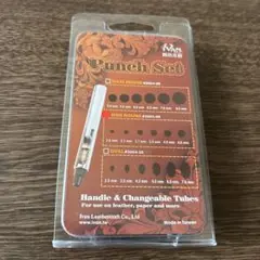 レザークラフト　丸穴ポンチセット