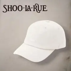 新品✨️シューラルー❤ライトグレー キャップ スエード 帽子