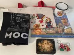 ロシア小物 7点セット エコバッグx2 マグカップ 小物入れ 他