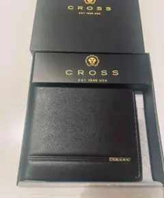 【新品未使用】クロス CROSS 財布 二つ折り メンズ