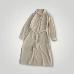 ロペ ロングシャツワンピース ベージュサイズ36