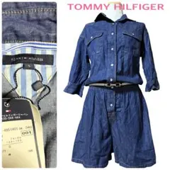 新品●TOMMY HILFIGER●オールインワン●デニム ●Sサイズ●トミー