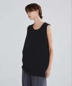【LUENNA】Dry Touch Layered Tank Top①