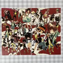 家庭教師ヒットマンREBORN 両面切り抜き 2枚 ファミリーズ