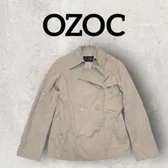 OZOC ショートトレンチコート ジャケット (38) ベージュ ダブルボタン