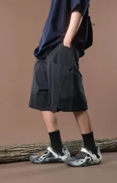 OCTOGAMBOL Nylon Slash Pocket Shorts M