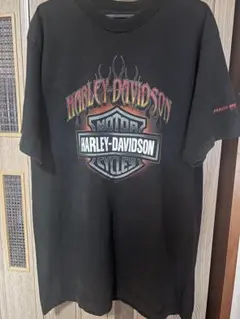 HARLEY-DAVIDSON フレイムロゴ Tシャツ XL