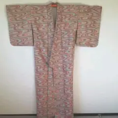 再値下げ! 着物 正絹 織柄物