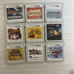 ニンテンドー3DS ゲームソフトセット 9個