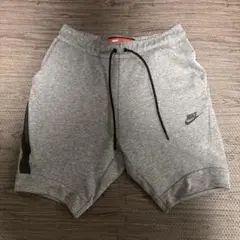 廃盤　赤タグ　NIKE　テックフリース　ショートパンツ　ヘザーグレー　S