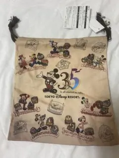 東京ディズニーリゾート 35周年記念 巾着袋