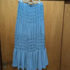 ABITOKYO ライトブルー フレアスカート