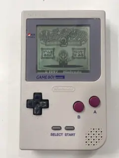Y2074★美品★ゲームボーイ ポケット ホワイト 動作確認済み MGB-001