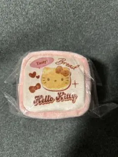サンリオ フードデザイン　 ボアキューブポーチ パンケーキ　キティ