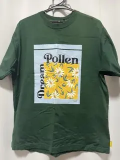 CLOUDY 花柄Tシャツ グリーン
