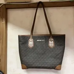 MICHAEL KORS ブラウン トートバッグ