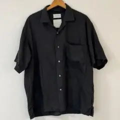markaware ヘンプ オープンカラー シャツ　2