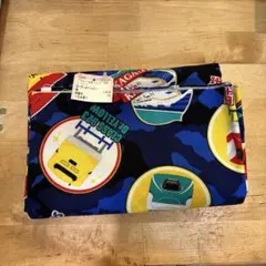 プラレール　オックス生地　1m×108cm