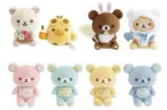 リラックマ　GINZA 銀座　ぬいぐるみ８種セット￼￼