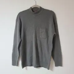 カシミヤ ニット セーター カーディガン グレー