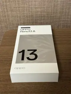 【新品未使用】OPPO reno13a　ルミナスネイビー
