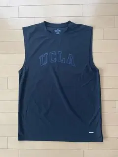 RUSSELL ATHLETIC ノースリーブ　ucla Mサイズ　黒ブラック
