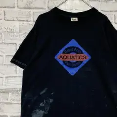 USA製90sヴィンテージTシャツ！シングルステッチ　ブラック半袖古着L714