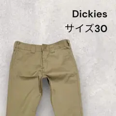 【USED】Dickies ベージュ　スリムフィット パンツ サイズ30