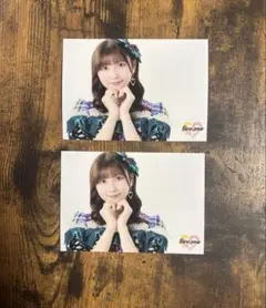 ふぁぼみー fav me 丸山蘭奈 生写真 トークポート 2枚セット