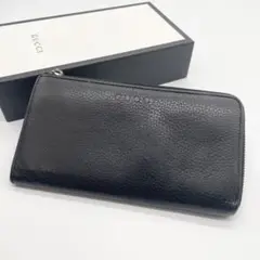 ✨美品 希少価値 ✨ GUCCI グッチ ラウンドファスナー 長財布 レザー