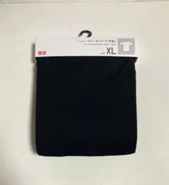 ユニクロ　ドライカラー　クルーネック　Tシャツ　黒　XLサイズ