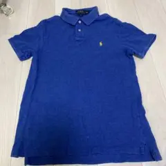 POLO RALPH LAUREN ブルーポロシャツ L