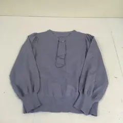 VIS ビス　ヴィス★ニット　セーター　トップス★フリーサイズ★パープル